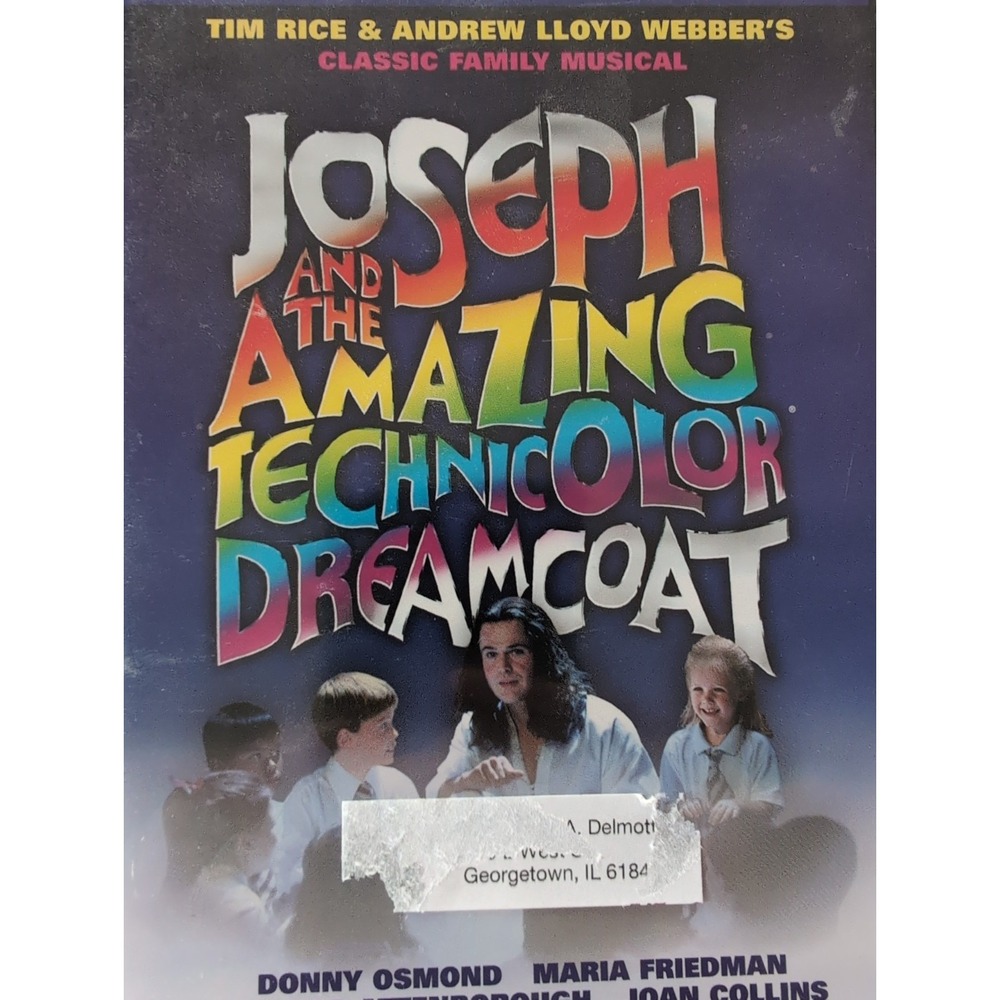 Joseph and the Amazing Technicolor Dreamcoat (DVD) Musical